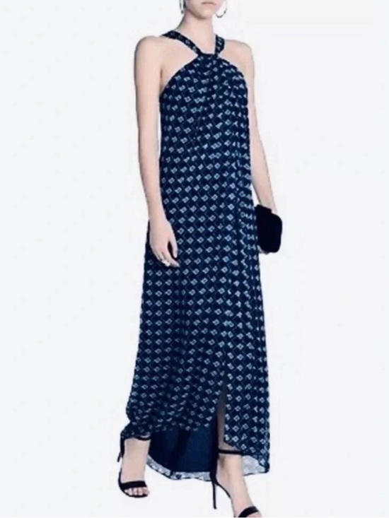 Diane Von Furstenberg Dresses & Skirts - Diane Von Furstenberg Silk Halter Maxi Dress